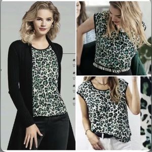 CAbi Leopard Top